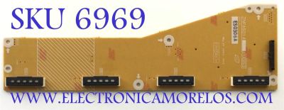 TARJETA (SS3) PARA TV PANASONIC / NUMERO DE PARTE TNPA5014 / ES0306A / PANEL MC216F30F12 / MODELO TH-85PF12U